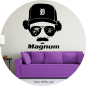Preview: Wandtattoo 46249 Magnum - Sonnenbrille Silhouette Preview: Wandtattoo 46249 Magnum - Sonnenbrille Silhouette